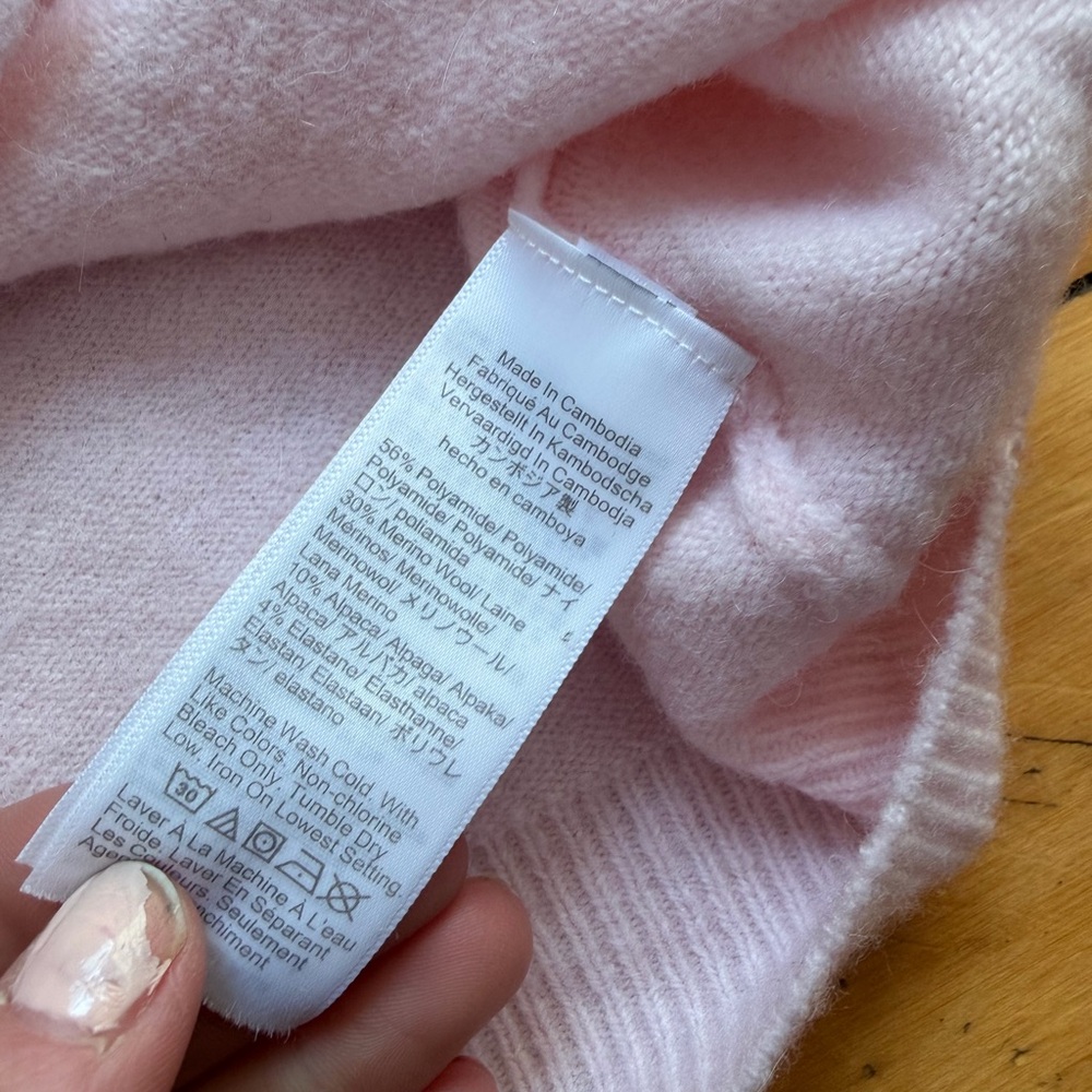 J.Crew Crewcuts Ruffle Cardigan Bundle Pink Ivory Soft Yarn $60 Each - Picture 9 of 12